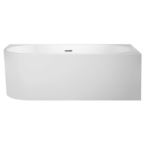 Акриловая ванна AVS Санья 180x85 R белая, с донным клапаном