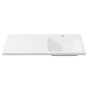 Раковина AVS Прима 120x48 R, белая