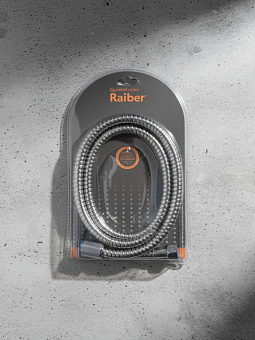 Гибкий шланг для душа Raiber RG01 длиной 1,5 м