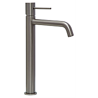 Смеситель для раковины AVS Slimmer высокий, оружейная сталь