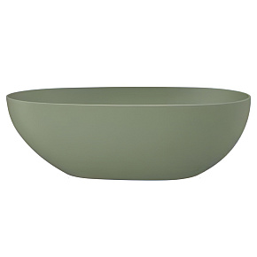 Акриловая ванна AVS Магия 180x85 оливковая темная матовая, с донным клапаном