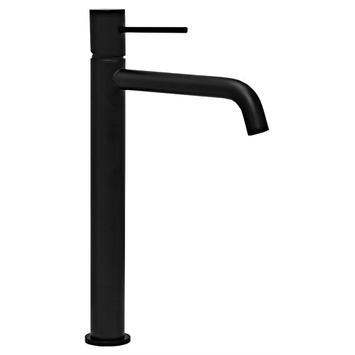 Смеситель для раковины AVS Slimmer высокий, черный матовый