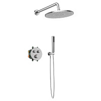 Душевой комплект AVS Luxury 3в1 круглый, хром