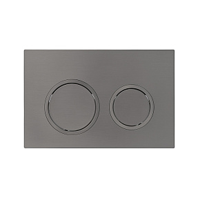 Клавиша смыва AVS оружейная сталь, для узкой и низкой инсталляции