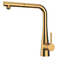 Смеситель для кухни AVS LineaPure elegant брашированное золото
