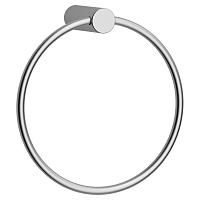 Полотенцедержатель AVS Slimmer, брашированный никель, кольцо