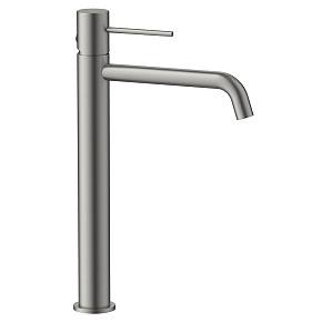 Смеситель для раковины AVS Slimmer высокий, брашированный никель