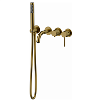 Смеситель для ванны AVS Slimmer брашир золото