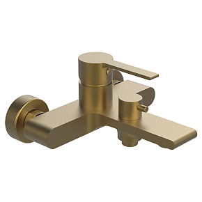 Смеситель для ванны и душа AVS Elegant брашированное золото