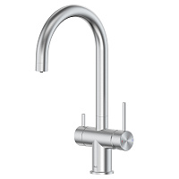 Смеситель для кухни AVS PureRiver 827-161-BS брашированная сталь