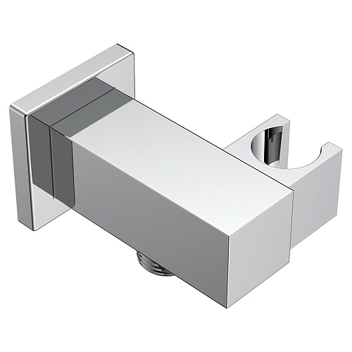 Шланговое подключение с держателем AVS Cube хром