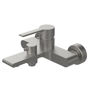 Смеситель для ванны и душа AVS Elegant брашированный никель