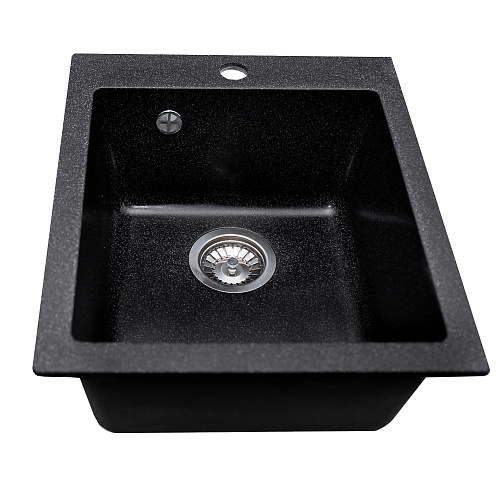 Мойка для кухни Raiber RD24 квадратная, цвет черный