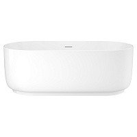 Акриловая ванна AVS Спарта 170x80 белая, с донным клапаном