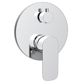 Смеситель для ванны и душа AVS Basic с внутренней частью, хром