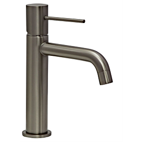 Смеситель для раковины AVS Slimmer оружейная сталь