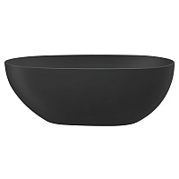 Акриловая ванна AVS Магия 180x85 черная матовая, с донным клапаном