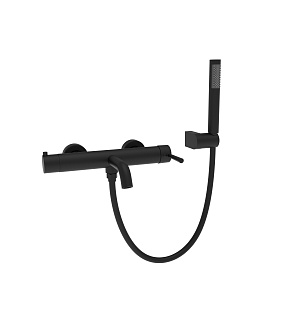 Cмеситель для ванной Raiber premium RPB-003 коллекция Graceful, матовый черный