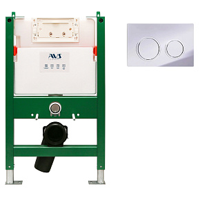 Комплект AVS 2в1: Инсталляция 809-0003-7732C + Клавиша 809-0014-CR хром